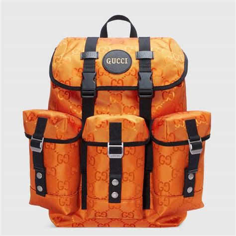 gucci camouflage backpack orange|gucci retro backpack.